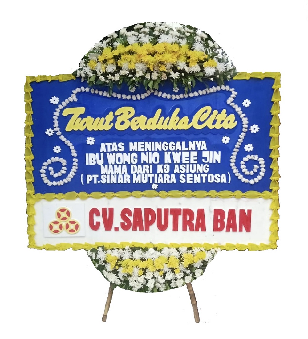 Papan Bunga Turut Berduka Cita